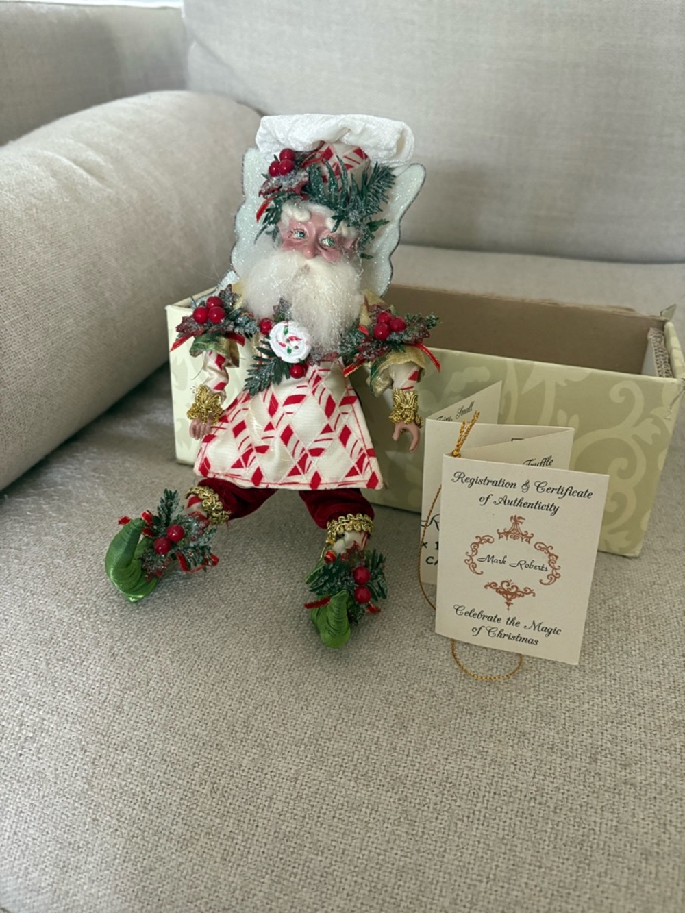 Mark Roberts Peppermint Truffle Fairy